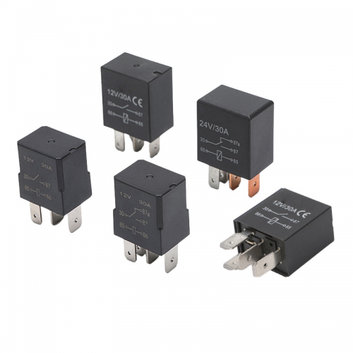 Automotive Air Conditioning Relay 12V/24V 30A High Current 4-Pin/5-Pinpicture3