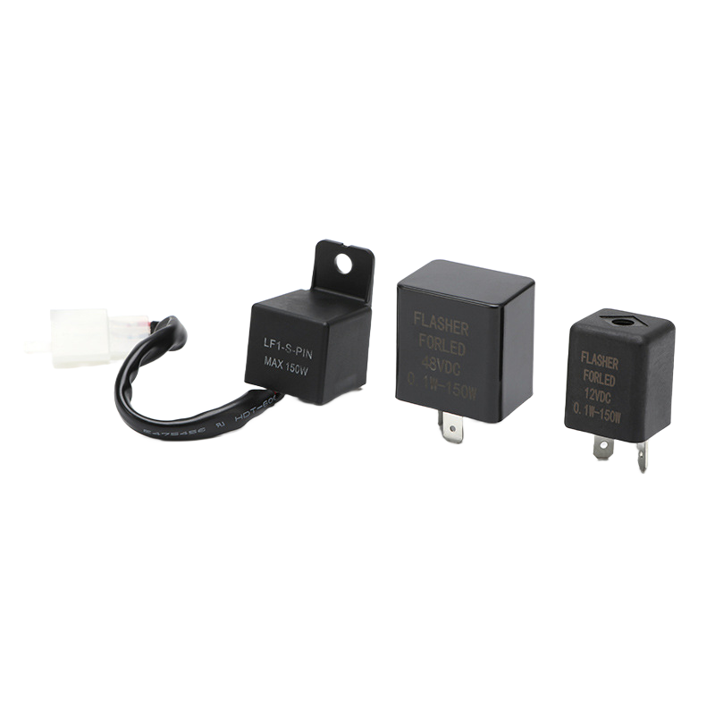 Motorcycle 12V/24V-72V Flasher Turn Signal Wiring Relay