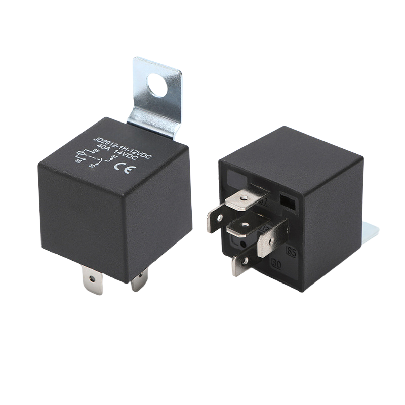 Automotive Relay Iron Back Four-Pin 40A 12V-72V Headlight/AC