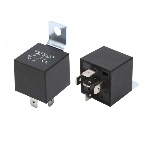 Automotive Relay Iron Back Four-Pin 40A 12V-72V Headlight/AC