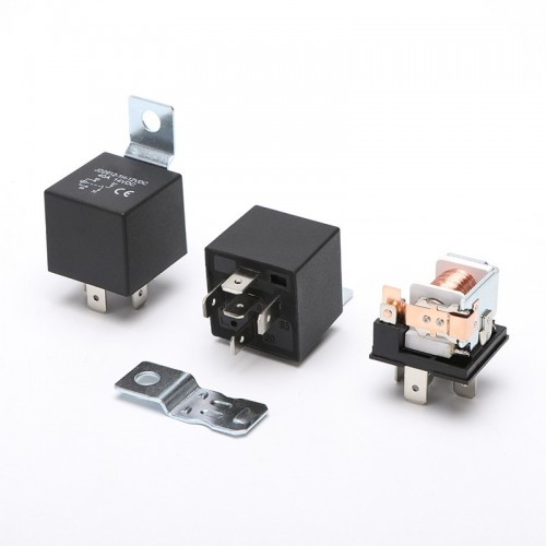 Automotive Relay Iron Back Four-Pin 40A 12V-72V Headlight/ACpicture3