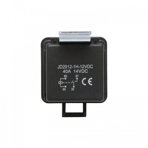 Waterproof Automotive Four-Pin Relay with Socket 40A 12V-24V-72Vpicture2