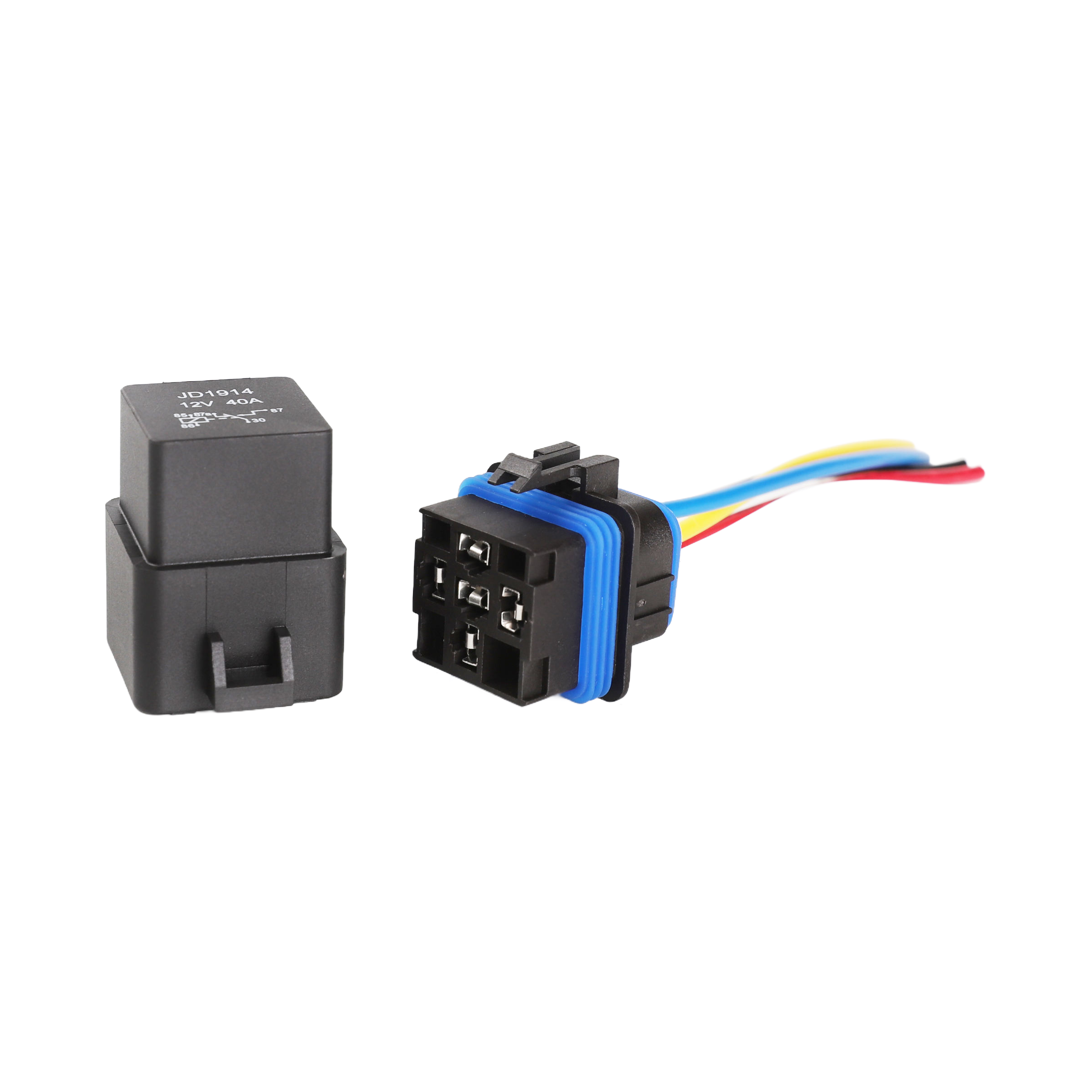 Heavy-Duty Waterproof Automotive Relay 12V/24V 40A IP67 IP65