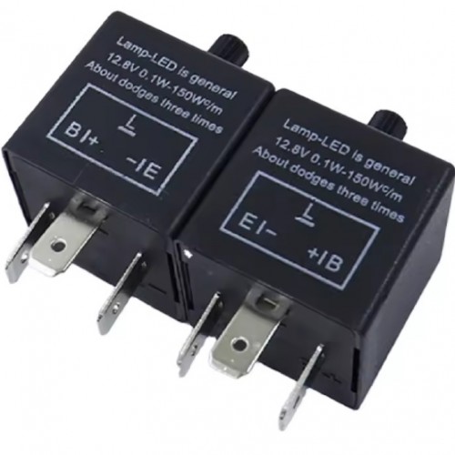 12V 3-Pin LED Adjustable Automotive Flasher Relaypicture3