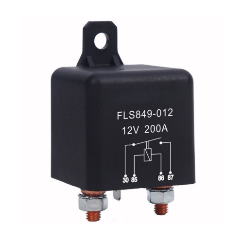 High-Current 200A Automotive Starter Relay 12V 24V