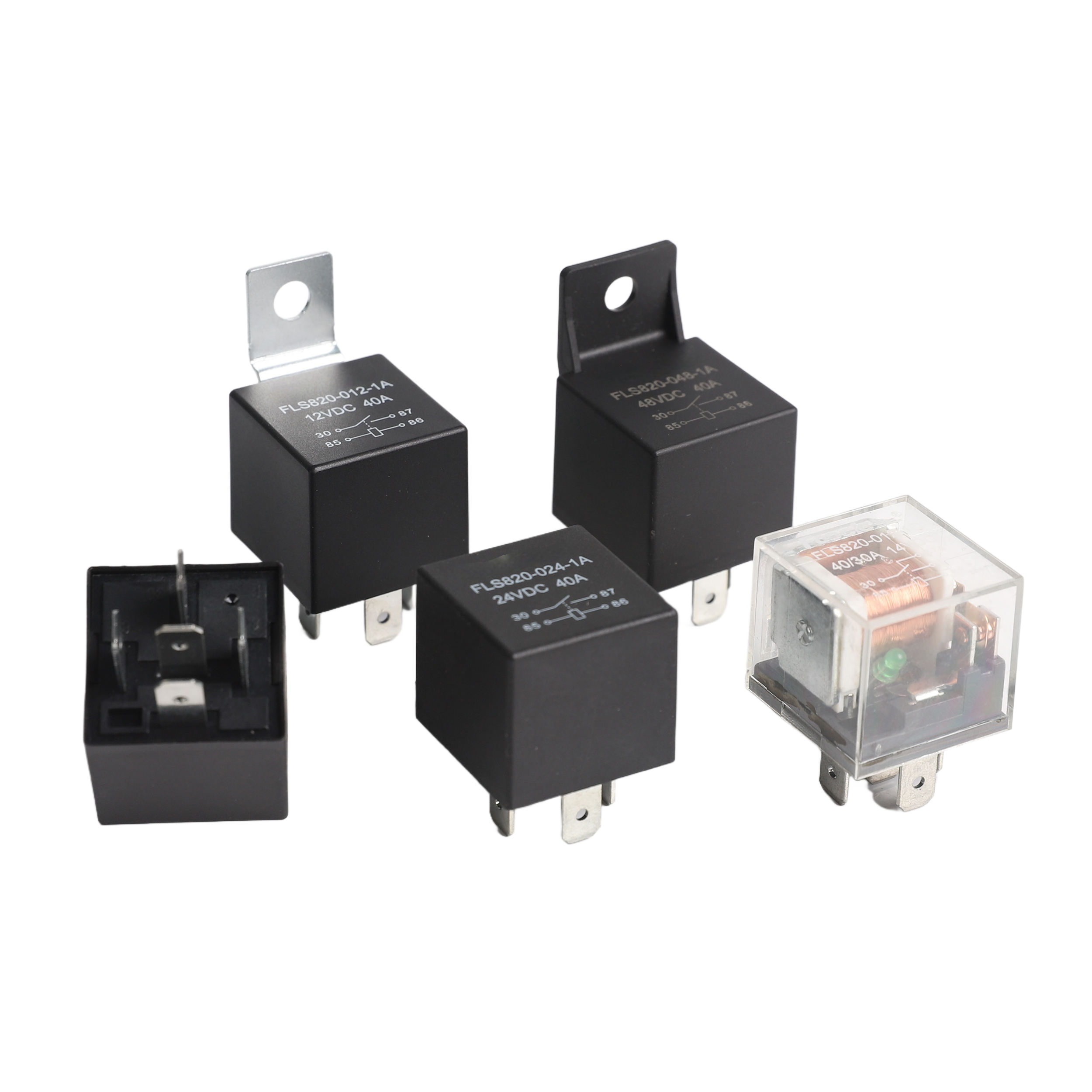 Automotive Relay 12V 40A 4-Pin 5-Pin