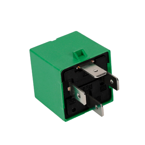 12V 4-pin 5-pin Automotive Auto Relay with Locking Hole, Greenpicture2