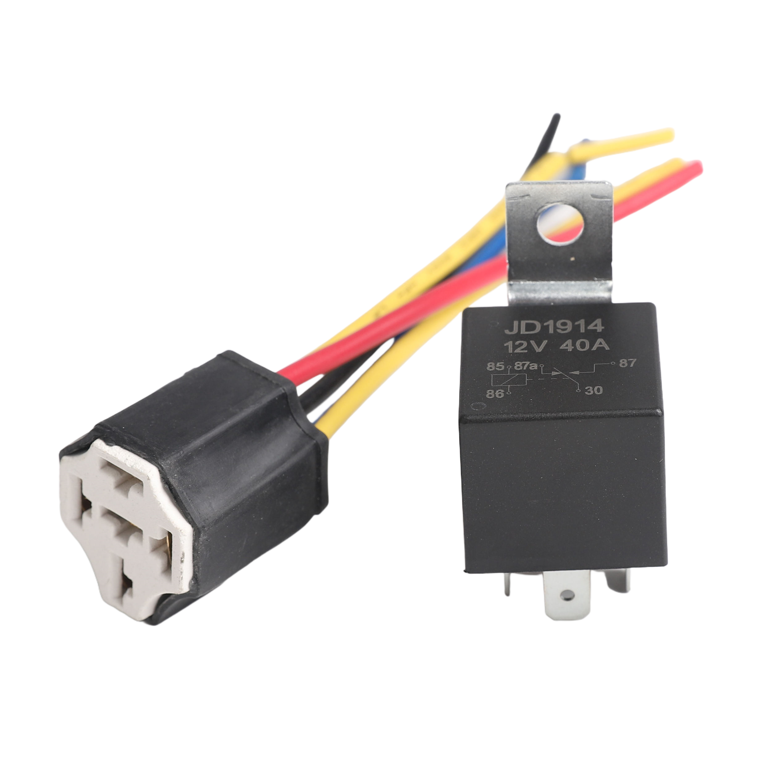 5-Pin Ceramic High-Temperature Automotive Wire Harness Relay Connector
