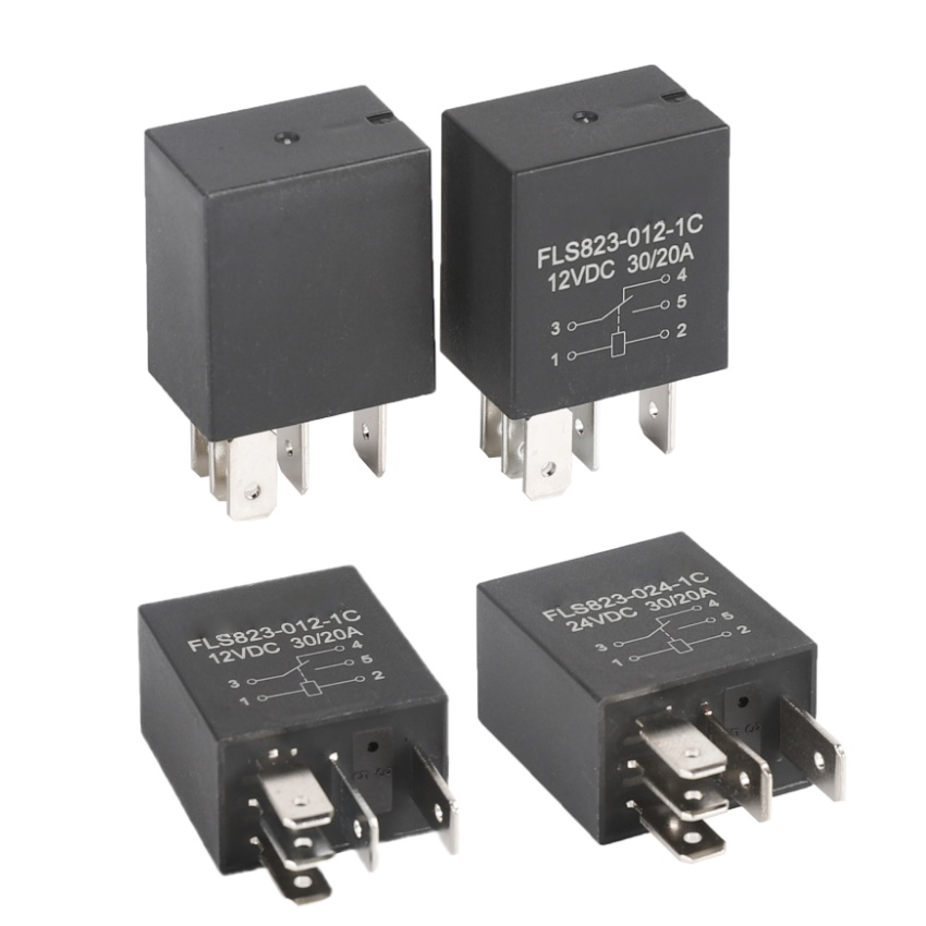 Miniature Automotive Relay 12V 30A 5-Pin Conversion