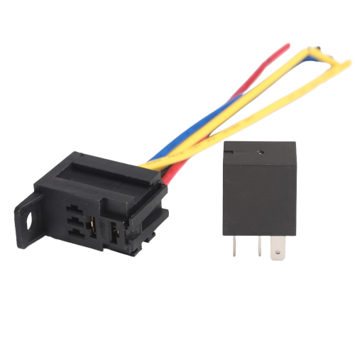 30A 5-Pin Automatic Relay 12V with Flame-Retardant Plastic Housingpicture2