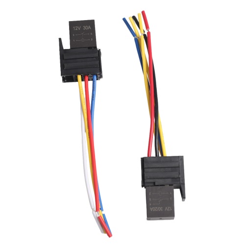 30A 5-Pin Automatic Relay 12V with Flame-Retardant Plastic Housingpicture3