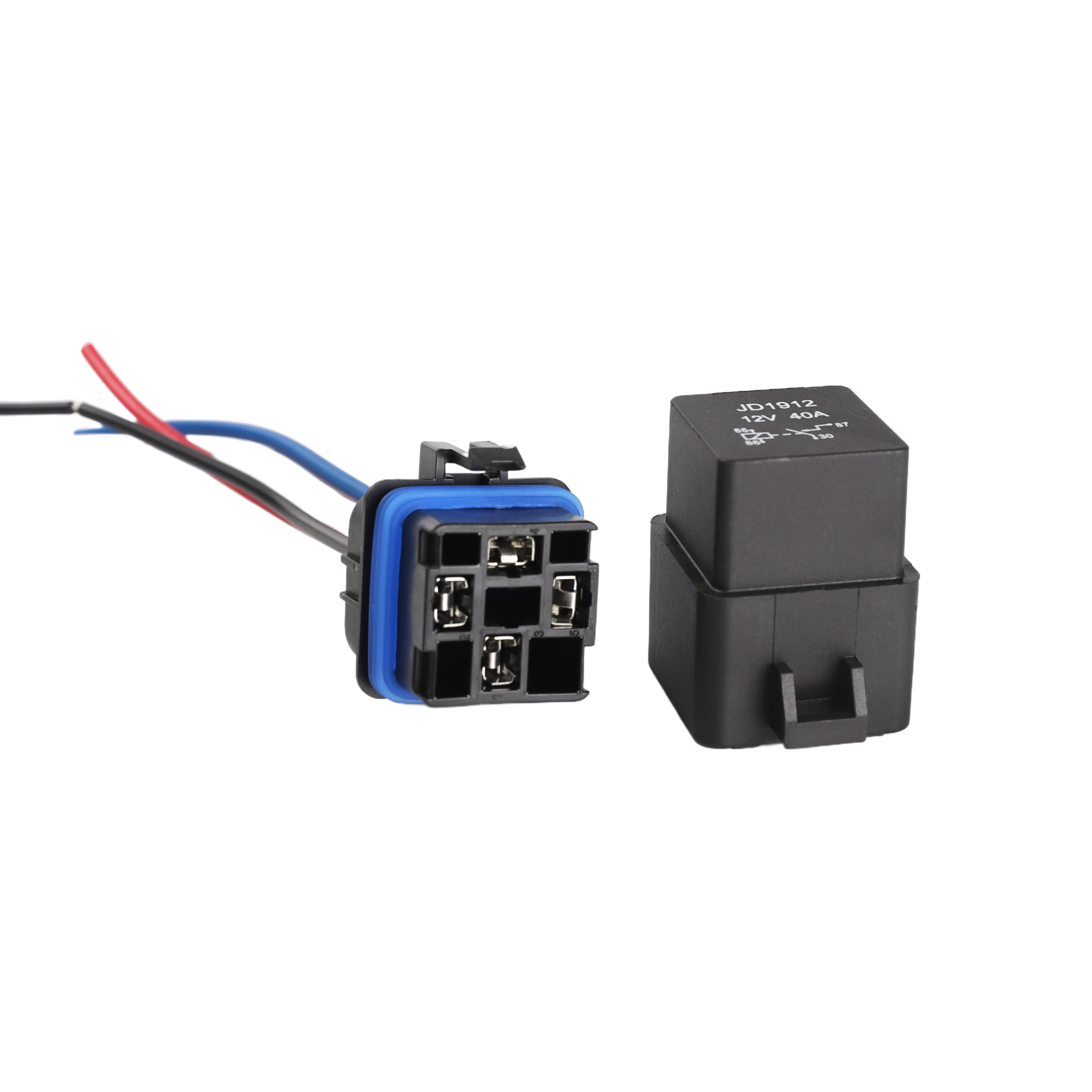 Heavy-Duty Waterproof 5-Pin 40A 30AMP 12V Automotive Relay Kit