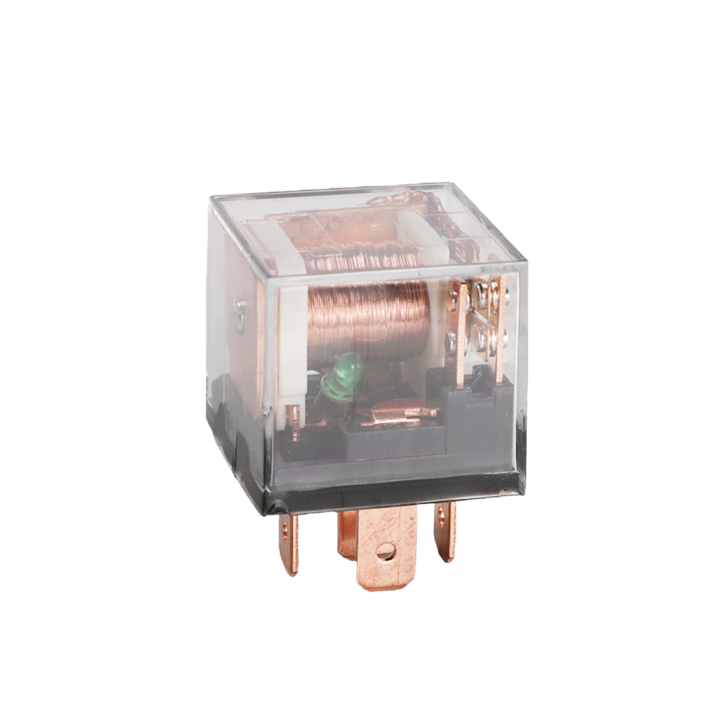 Dual-Contact 12V/24V Automotive Headlight Horn Relay 80A 5-Pin
