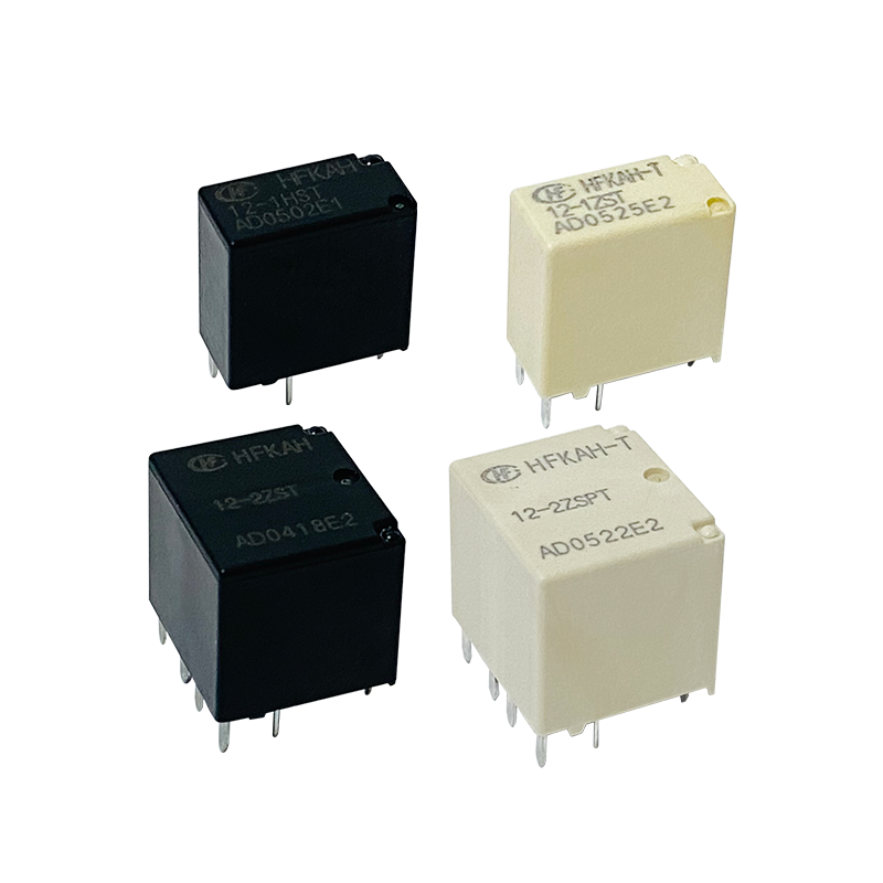 0.64W Automotive Relay HFKAH/12-2ZST Dual-Pole Changeover
