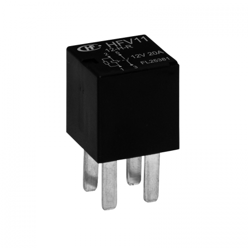 1.32W Automotive Fuel Pump Control Relay HFV11/24-H-R Monostable