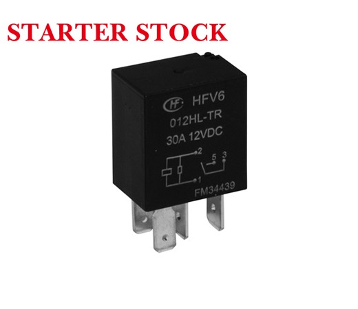 30A Automotive Relay HFV6/012HSJK-TD One Set Normally Open