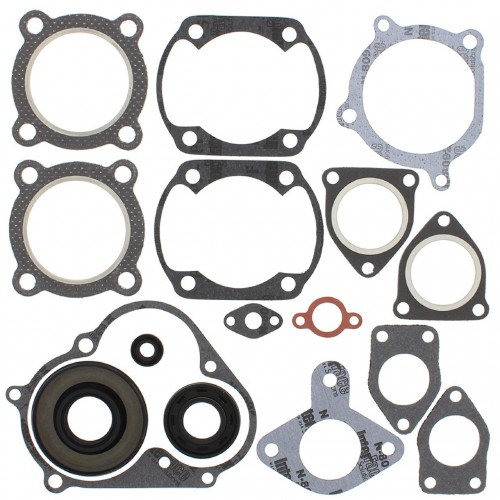 Complete Gasket Kit with Oil Seals for Yamaha Enticer 340/340T (1985-1988) – 340cc