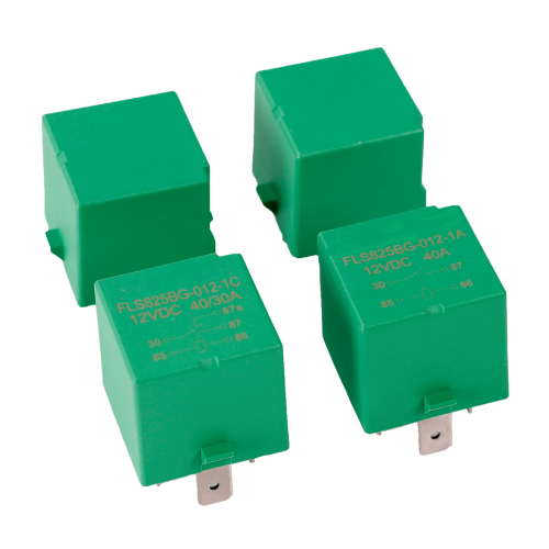 12V 5-Pin Green Cover with Lock Hole Automotive Relay