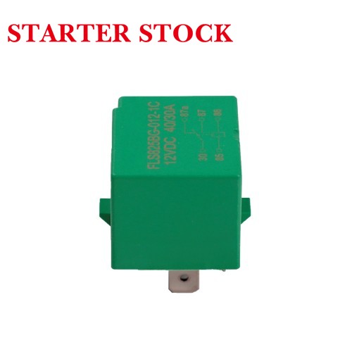 12V 5-Pin Green Cover with Lock Hole Automotive Relaypicture2