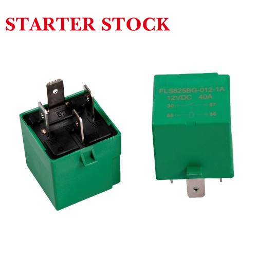 12V 5-Pin Green Cover with Lock Hole Automotive Relaypicture3