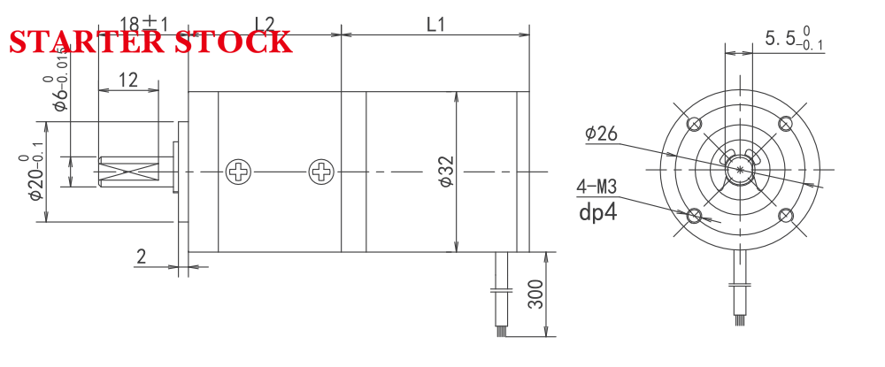 geared bldc motor
