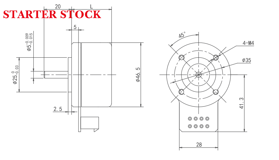 high torque low rpm dc motor