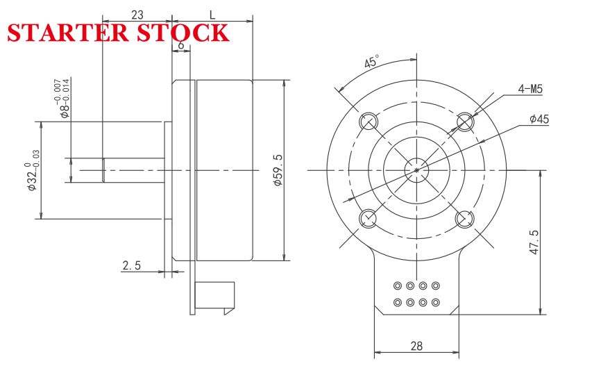 external rotor brushless motor