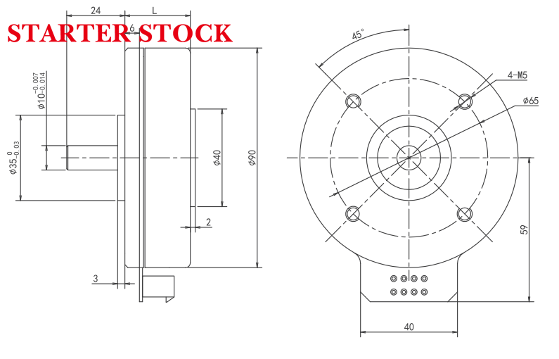high torque outrunner motor