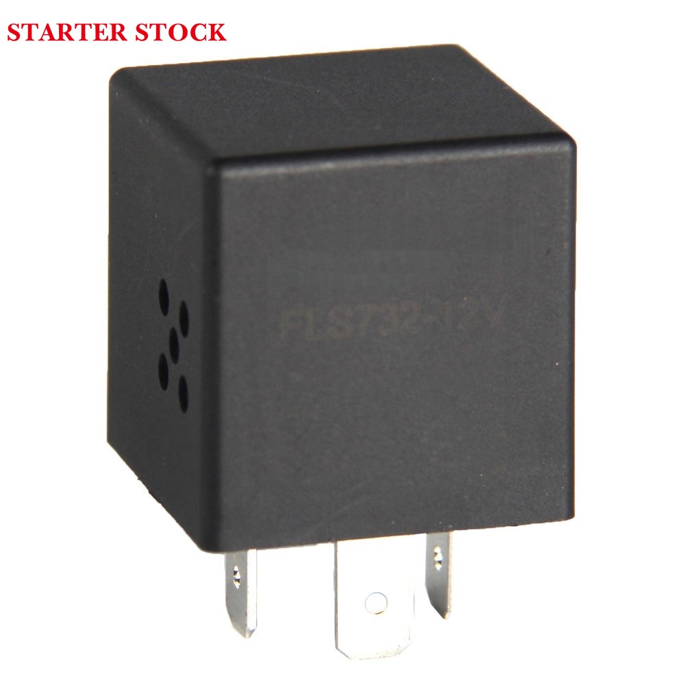Turn Signal DC12V 24V 3-Pin Automotive Smart Flashing Relay with Buzzer