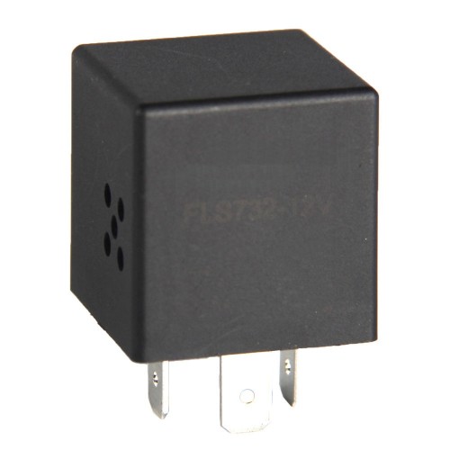 Turn Signal DC12V 24V 3-Pin Automotive Smart Flashing Relay with Buzzer