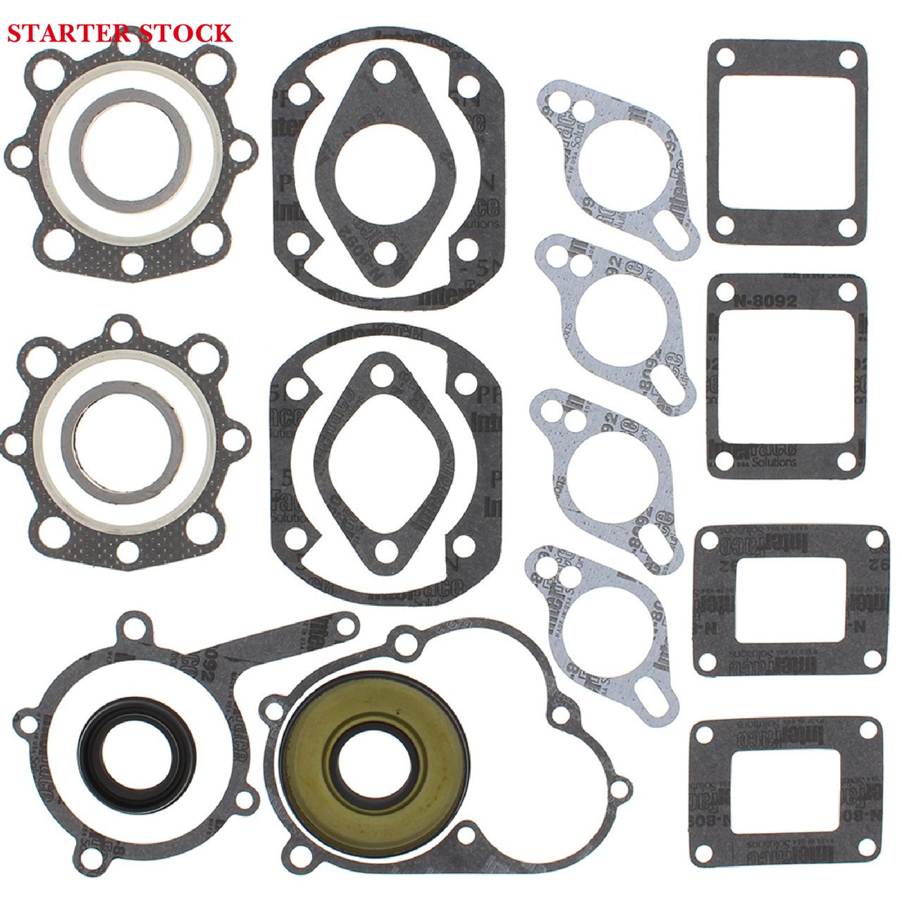 Complete Gasket Kit with Oil Seals for Yamaha TL TL433G (1975) – 440cc