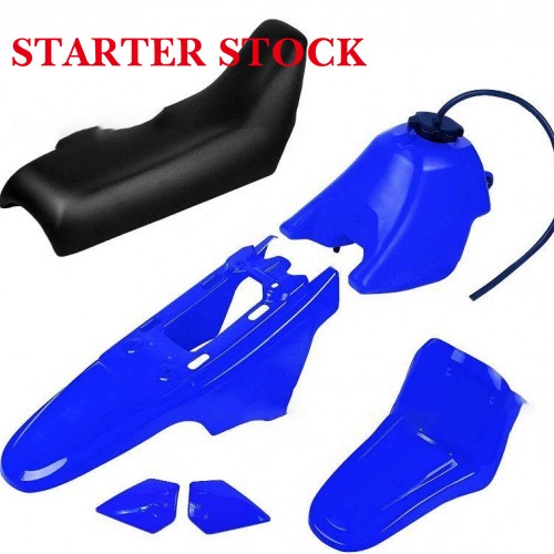 PW50 Motocross Pit Dirt Mini Bike Body Systems Kit Front Rear Fender Seat Fuel Tank Plastic Fairing for Yamahapicture4