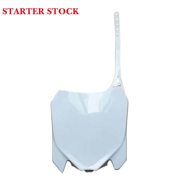 Motorcycle Front Number Plate Plastic Fender Mudguard for HONDA CRF110 2013