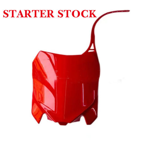 Motorcycle Front Number Plate Plastic Fender Mudguard for HONDA CRF110 2013picture3