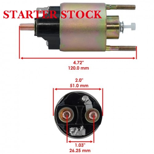 Starter Relay Solenoid for Kawasaki Mule 2500 2510 2520 2530 KAF540 KAF620 1993picture5