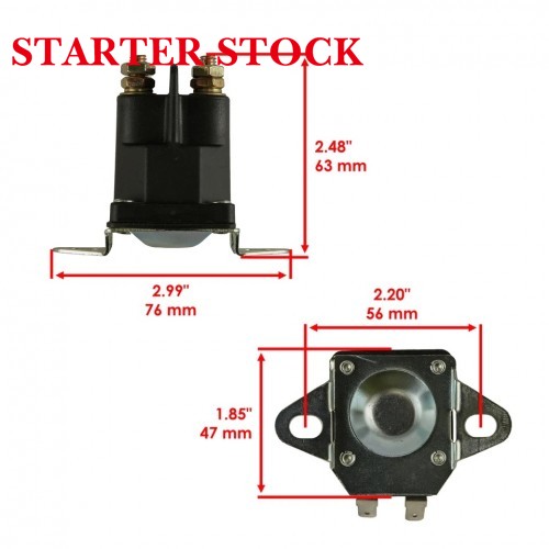 Starter Relay Solenoid For Toro 111674  1036 Sprint 4208 6008 7112 811Gt 917Hpicture6