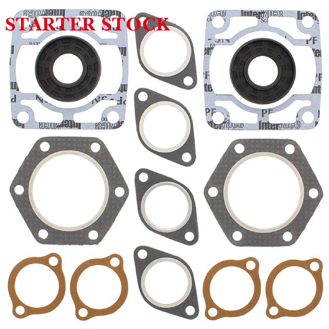 Complete Gasket Kit with Oil Seals for Polaris Electra 1975-1977 440cc
