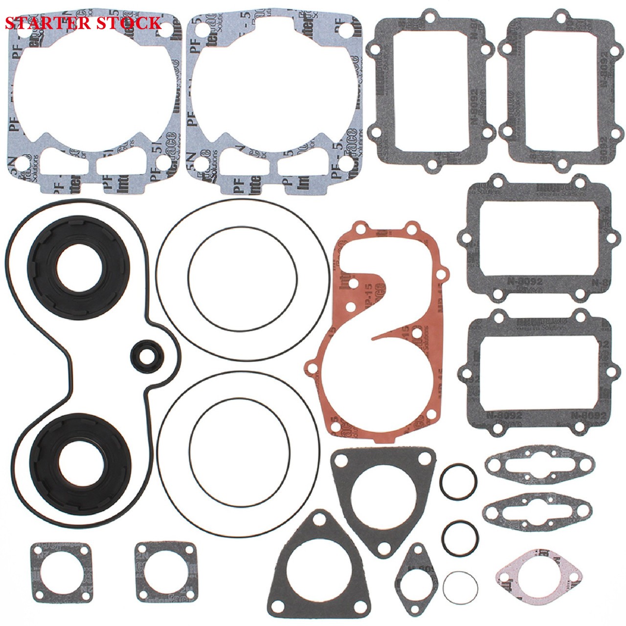 Gasket Kit with Oil Seals for Polaris 440 IQ Euro 2005-2007 440cc
