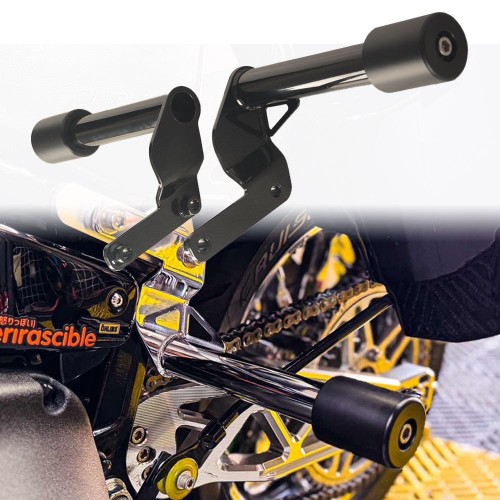 Carbon Steel Club Style Rear Crash Bar for Harley Davidson Motorcycle Softail M8 2018-2024