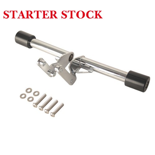 Carbon Steel Club Style Rear Crash Bar for Harley Davidson Motorcycle Softail M8 2018-2024picture5
