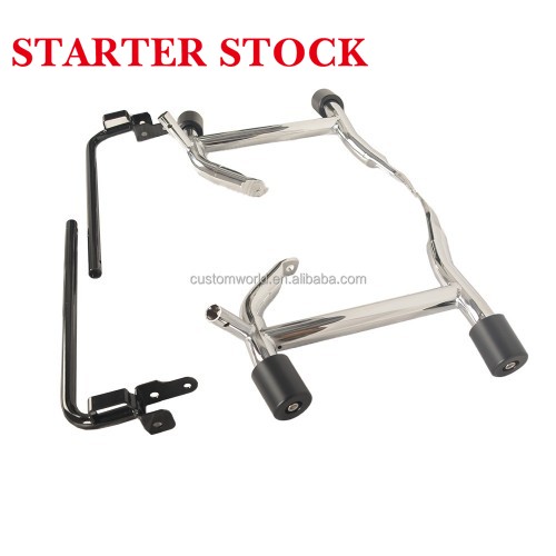 For Harley Touring Street Glide Road Glide 2014-2025 Saddlebag Guard with Support Bar Crash Barpicture3
