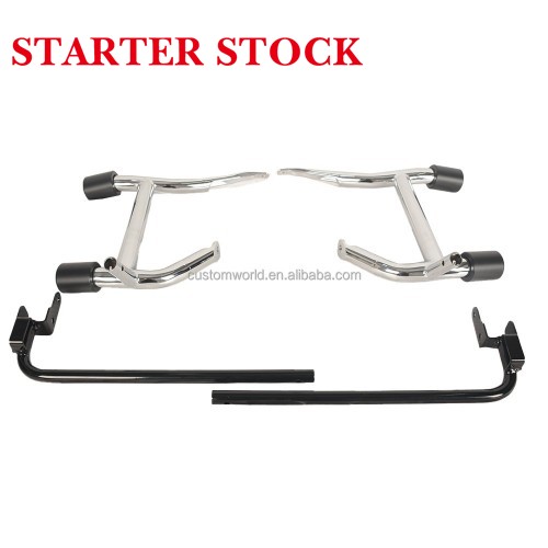 For Harley Touring Street Glide Road Glide 2014-2025 Saddlebag Guard with Support Bar Crash Barpicture4