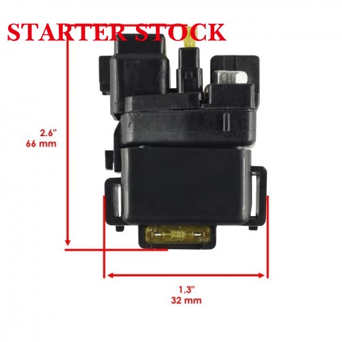Starter Relay for Suzuki LT-Z400 LT-Z400F Quadsport Z400 2003 2004 2005 2006 2007picture5
