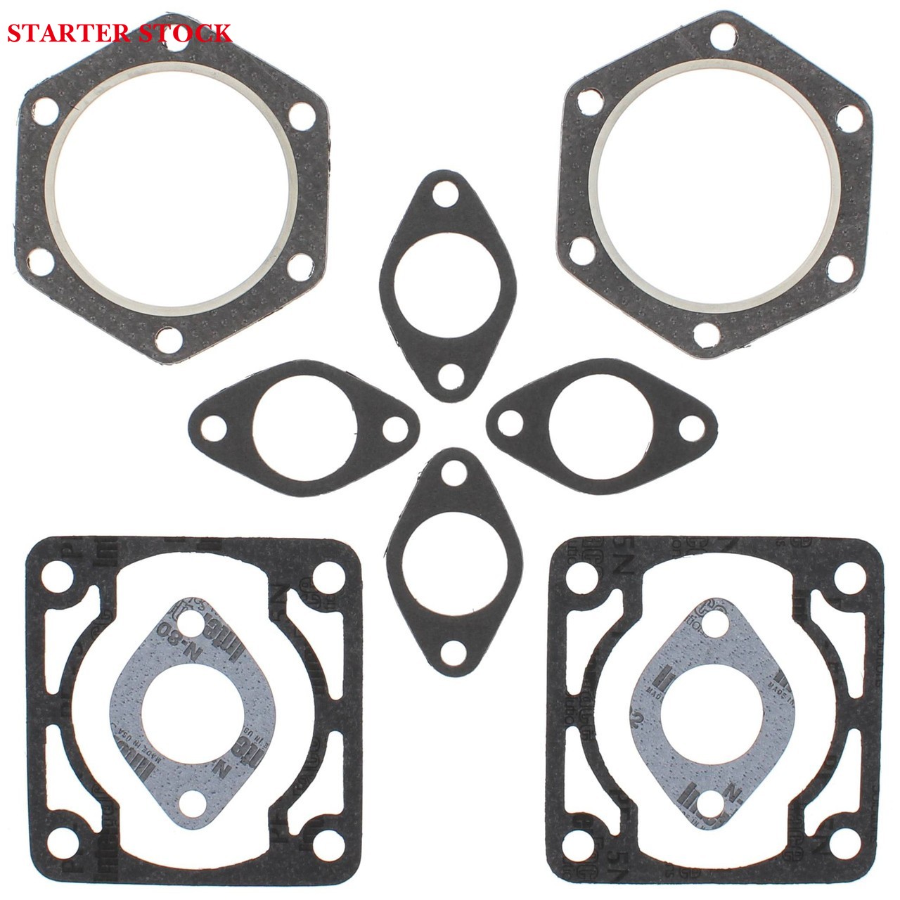 Top End Gasket Kit for Polaris Charger/SS/Custom/Must 1972 - 1975