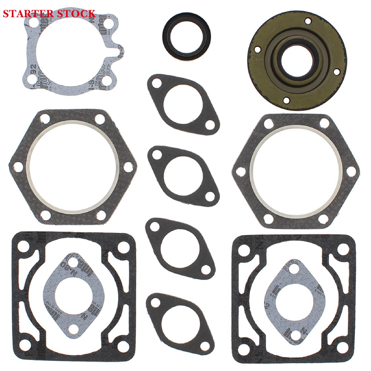 Gasket Kit with Oil Seals for Polaris Charger/SS/Custom/Must 1972 - 1975