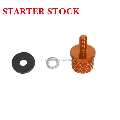 For Harley Davidson Seat Screws Bolt with Carbon Fiber Quick-Release Seat Hardware Kitpicture7