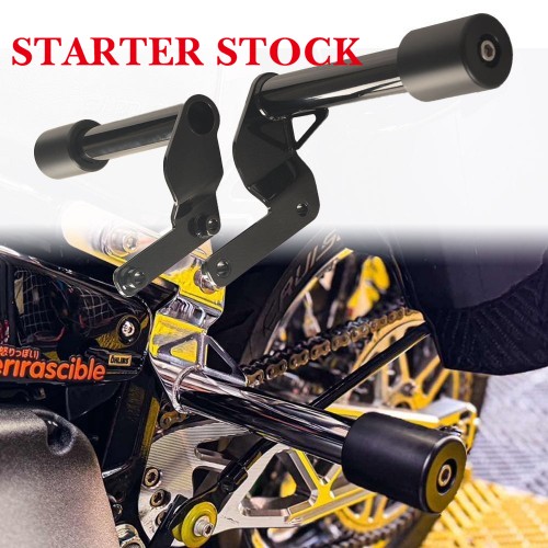 For Harley Davidson Softail M8 2018-2024 Motorcycle Carbon Steel Club Style Rear Crash Barpicture4