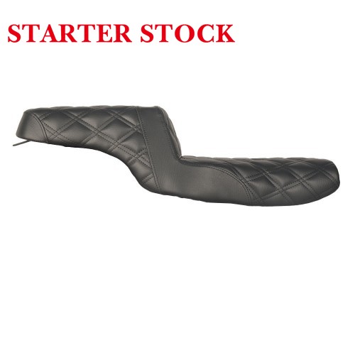 For Harley Sportster 2004-2023 Motorcycle Step up Seat Gel Inside Diamond Pattern Cushionpicture4