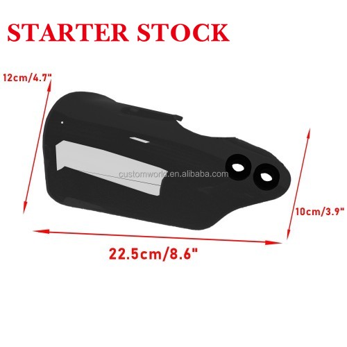 For Harley Davidson Softail M8 Fat Bob Breakout Low Rider S 2018-2023 PC 4MM Handguards Shield Handlebar Protectorpicture5