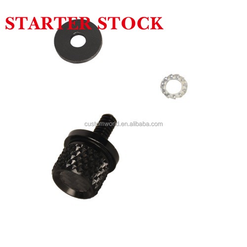 For Harley Davidson Seat Screws Bolt with Carbon Fiber Quick-Release Seat Hardware Kitpicture4